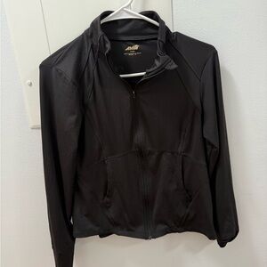 Avia Black Full-Zip Jacket
